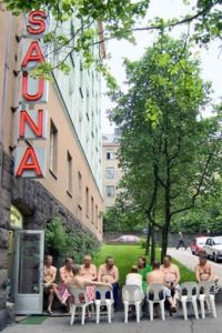 La sauna finlandesa