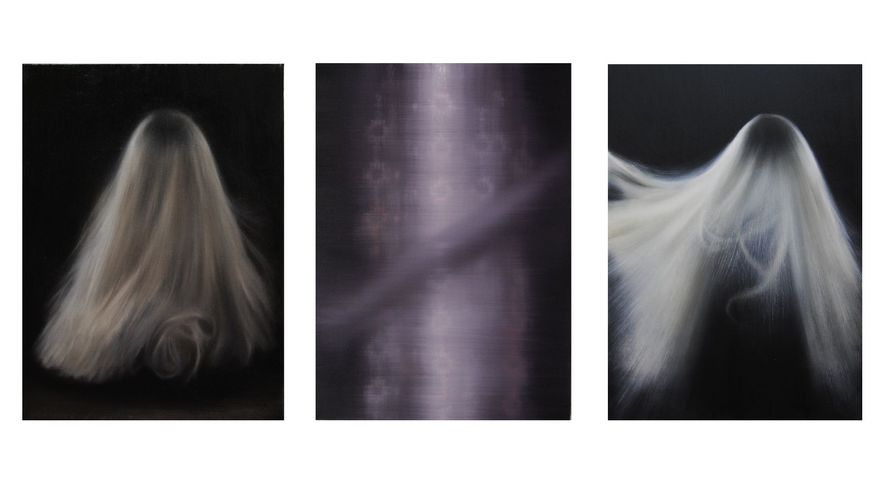 Persona ( triptych ) oil on canvas, 66 x 48 cm 