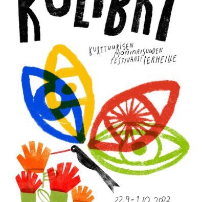 poster colorido del festival Kolibri