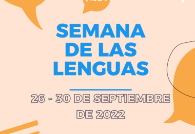 cartel semana de las lenguas 2022