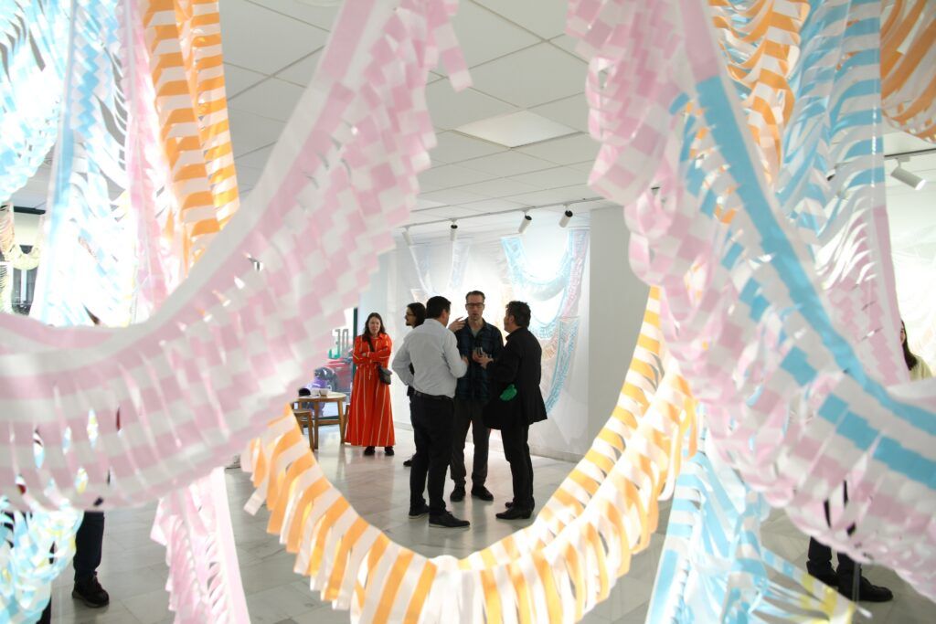 exposición textil