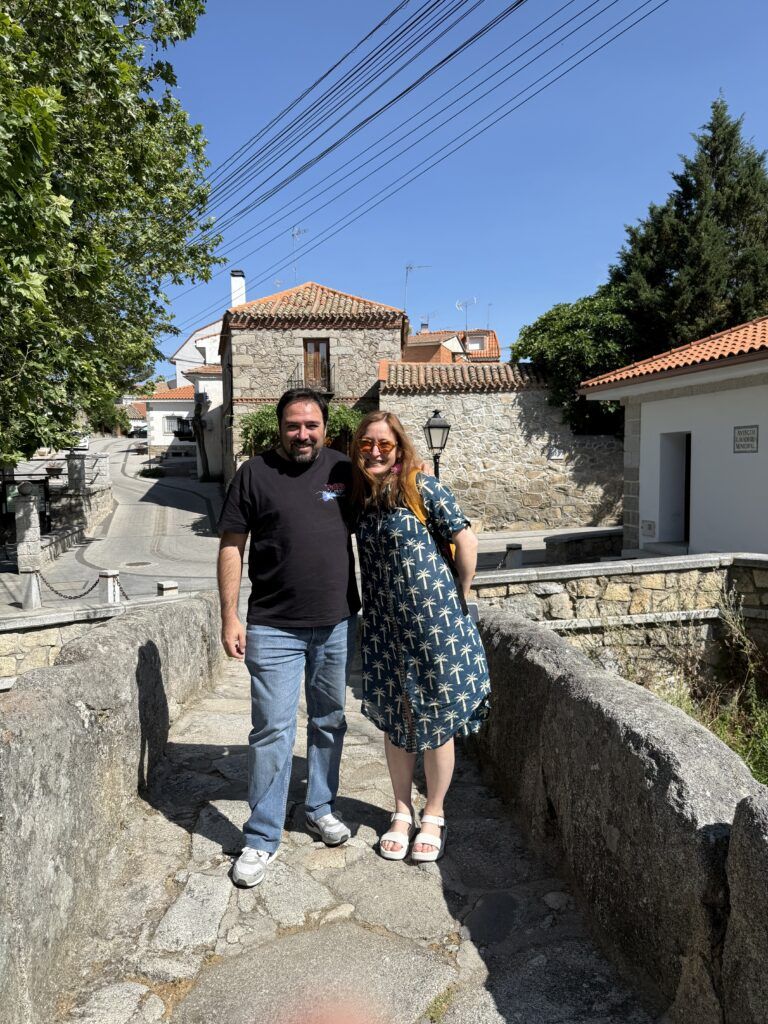 Linda Bondestam y Javier de Menudo Castillo