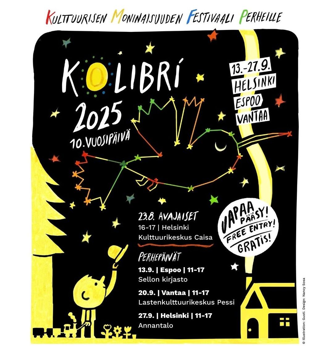 Poster del festival Kolibrí 2025