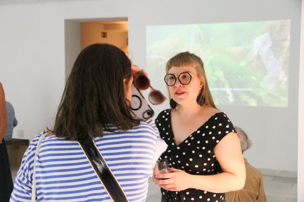 Liili Haapala en el instituto de Finlandia